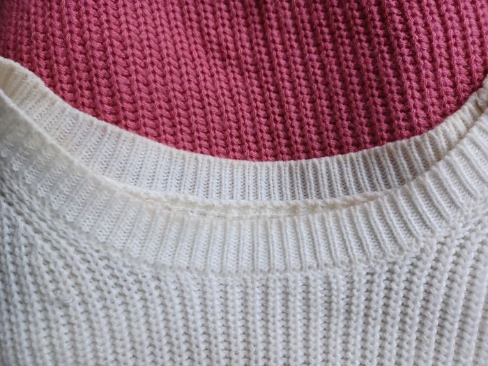Color Block Drop Shoulder Sweater