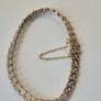 9ct gold diamond bracelet. Image 10