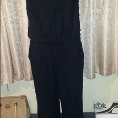 M&S Autograph black jumpsuit size UK12 EU40 Postage included
