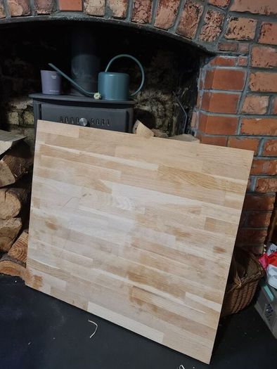 Solid Oak Worktop Piece