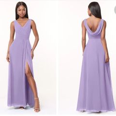 Bridesmaid dress lilac