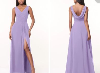 Bridesmaid dress lilac