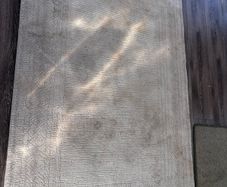 Cream/white rug