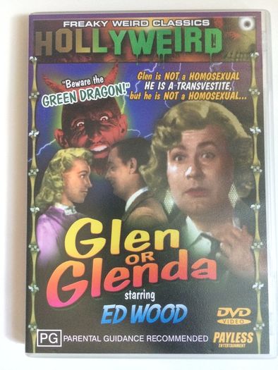 Glen Or Glenda (Ed Wood Film) [1953] Ed Wood, Timothy Farrell, Dolores Fuller & Bela Lugosi [Movie DVD]
