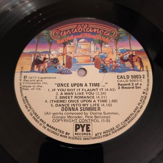 Donna Summer - Once upon a time... Irish Pressing