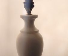 white marble lamp