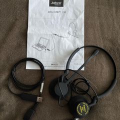 Jabra LINK 230 Headset with USB to QD adapter - new