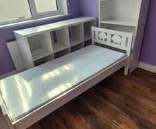 Kids furniture bed shelf
