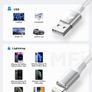 iPhone Charger Cable 2M 2Pack, MFi Certified Lightning Cable Fast iPhone Charging Cable Nylon iPhone Cable USB iPhone Charger Lead for iPhone 14 13 12 11 Pro Max XS XR X 8 7 6 Plus 5 SE,iPad Image 6