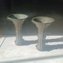 Stunning Pair Of Ming Gu Bronze Vases Image 4