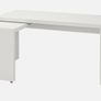 Ikea Malm Desk With Pull Out Table - White Image 3