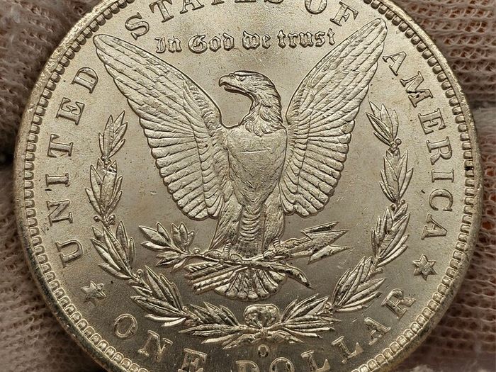 USA United States Silver 1899 O Morgan Dollar Beautiful Uncirculated Lustrous Superb!