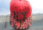 NY Red/Black Baseball Cap
