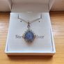 Australian Boulder Opal Sterling Silver Necklace Image 2