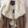 Beautiful tan fur lined jacket Image 3