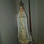 Vintage "Our Lady of Fatima" Statue Image 3