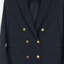 Theory navy double breasted blazer Image 5