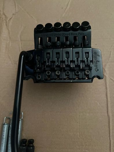 Jackson Floyd Rose JT 580 low profile double locking tremolo bridge original made in Japan