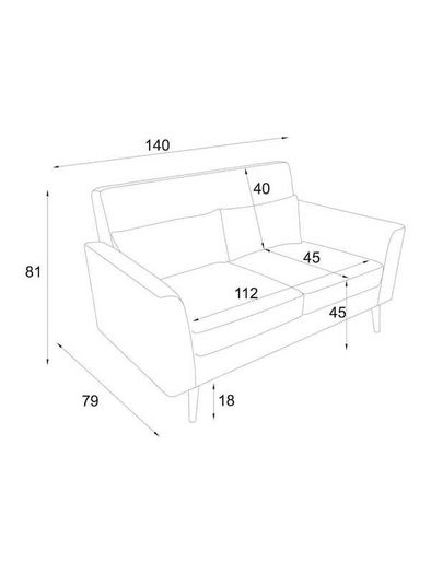 2 seater sofa