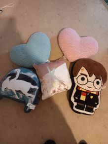 Cushions - harry potter, K, heart