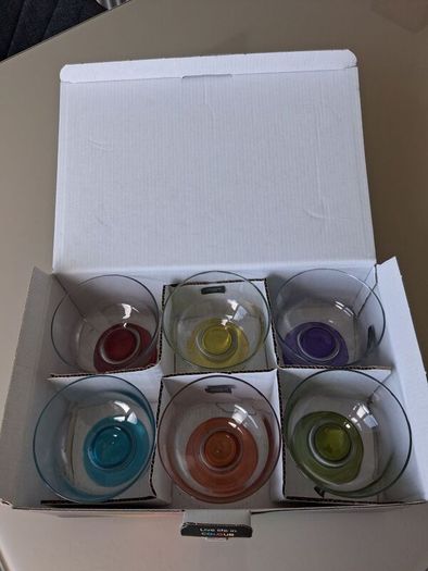killarney crystal ice cream set