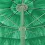 Beach Umbrella Green 180 cm Image 2