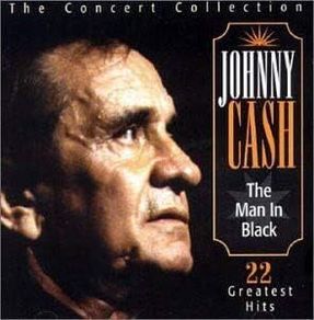 Johnny Cash. The Man In Black. 22 Greatest Hits. CD. Free Postage!