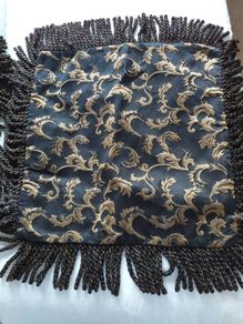 Black & Gold Cushion Covers X 4