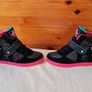 skechers hydee hytops plus 2  Size 4 eu 37 black sparkle in excellent condition Image 5