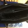 Vintage TEXIER Leather Briefcase Tote Bag Image 9