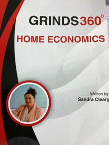 Leaving Certificate Grinds 360 Home Economics Book with workbook (exam questions)