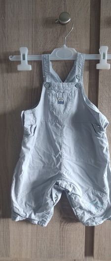 6 months dungarees dusky blue/greyish