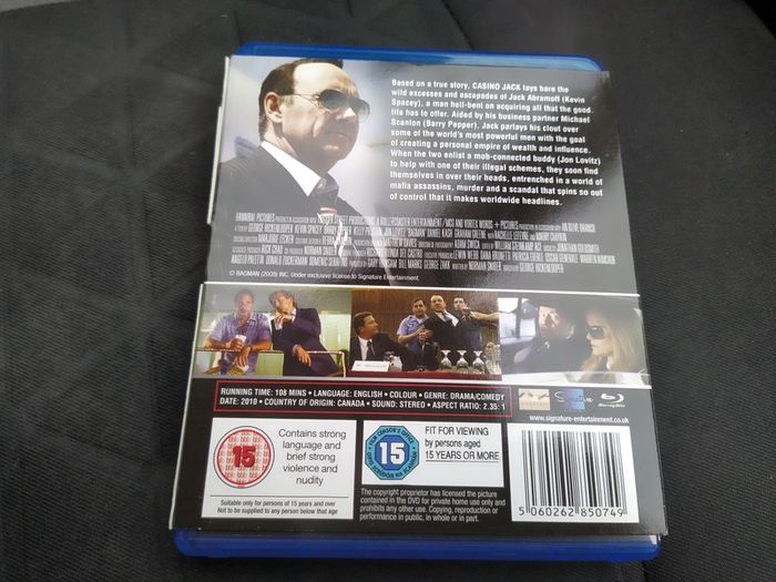 Casino Jack 2 disc Blu-ray Dvd