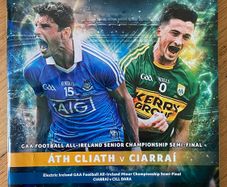 2016 Dublin v Kerry - GAA All-Ireland Senior Football Championship Semi Final Programme