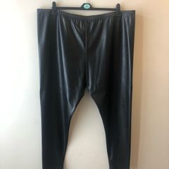 Yours leather effect trousers (size 26/28)