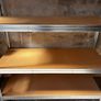 Galvanised 4 tier shelving unit x 2 Image 2