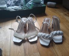 white block heels