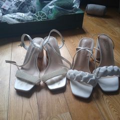 white block heels