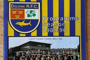 1989/90 Dolphin RFC v Young Munster - AIL Division 1 Rugby Programme