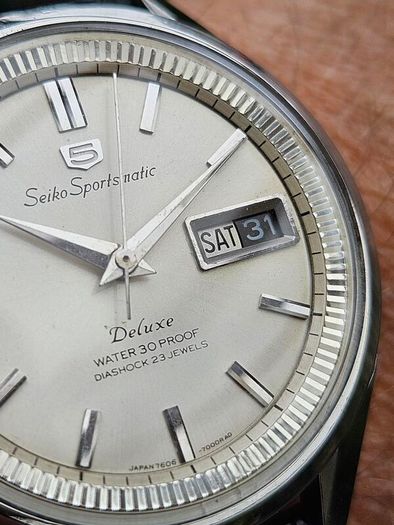 Watch Seiko 5 Sportsmatic Deluxe. 1965.