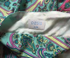 Oasis halter neck top size 8