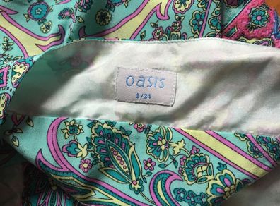 Oasis halter neck top size 8