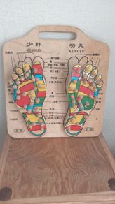 Japanese pressure point foot board