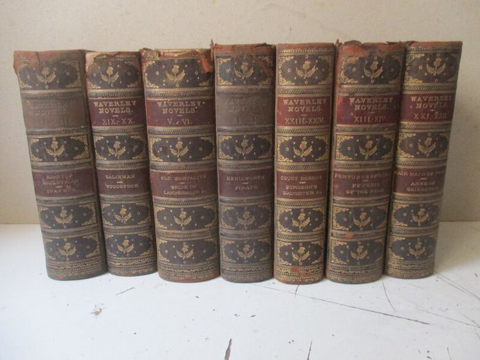 1879, The Waverley Novels - 7 Odd Volumes