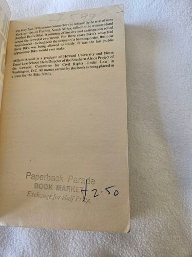 The Testimony of Steve Biko