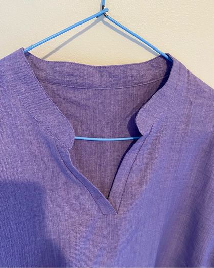 Purple Short Sleeved Blouse BNWOT Size Large