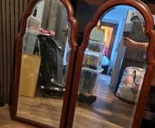 2 wooden vintage Mirrors
