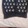 Vintage Y2K Siren Mall Goth Cherry Skull Sequin Cardigan Image 6