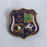 FOLKSTONE PARK BOWLS CLUB (Kent) - enamel bowling badge (c.1960's). Excellent condition. Image 2