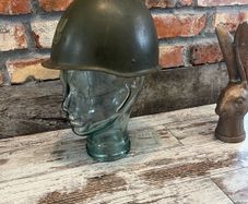 vintage army helmet